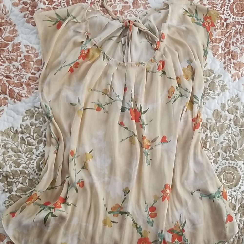Flowy Floral Maternity Top
